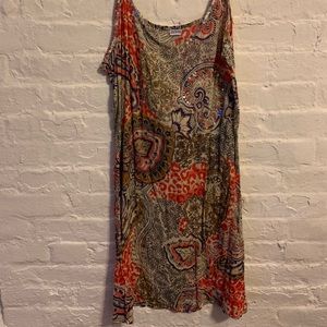 Printed Beach Coverup